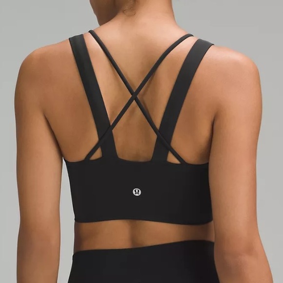 Lululemon/Like a Cloud Longline Bra Light Support/Black/Good/Sz 6 - Picture 2 of 6